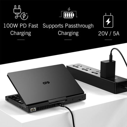 GPD Pocket 4 Handheld Gaming PC, 16GB+1TB, 8.8 inch Windows 11 Home AMD Ryzen 7 8840U, US Plug, Ryzen7 16GB+1TB