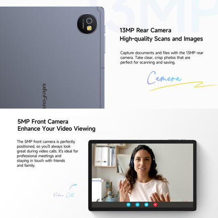 Ulefone Tab A10 Pro Tablet PC, 6GB+128GB, 11 inch Android 14 MediaTek MT8786 Octa Core 4G Network, EU Plug