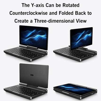 GPD MicroPC 2 Handheld Gaming PC, 16GB+512GB, 7 inch Windows 11 Pro Intel Processor N250, US Plug