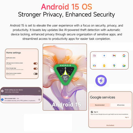 Ulefone Tab A10 Pro Tablet PC, 6GB+128GB, 8.68 inch Android 15 MediaTek Helio G91 Octa Core 4G Network, EU Plug