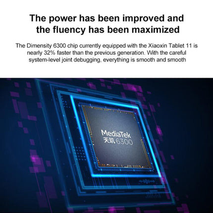 Lenovo Xiaoxin Pad 11 inch WiFi Tablet, 6GB+128GB, Android 15, MediaTek Dimensity 6300 Octa Core, 6GB+128GB WiFi, 6GB+128GB