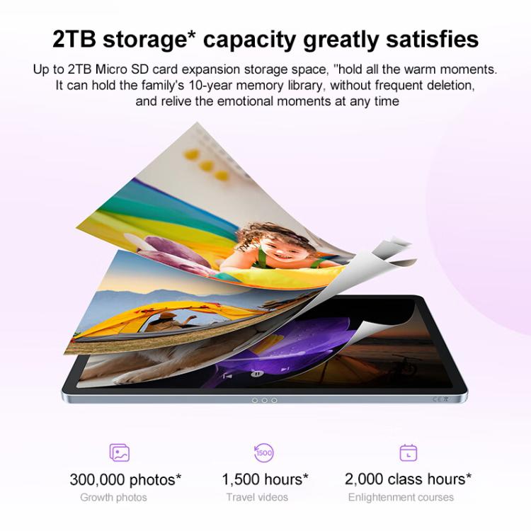 Lenovo Xiaoxin Pad 11 inch WiFi Tablet, 8GB+128GB, Android 15, MediaTek Dimensity 6300 Octa Core,US Plug, 8GB+128GB