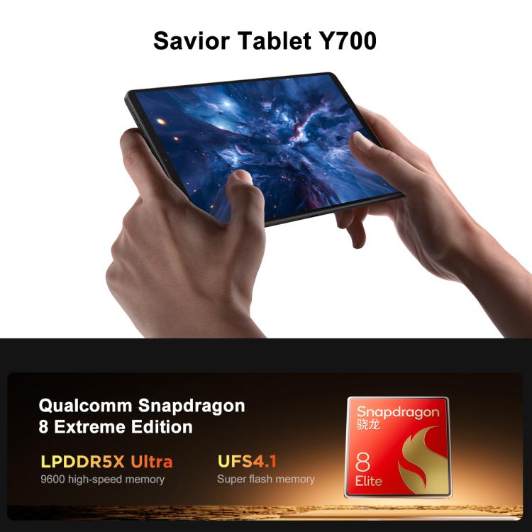 Lenovo LEGION Y700 Gen4 8.8 inch AI Gaming WIFI Tablet, 12GB+256GB, Android 15, Qualcomm Snapdragon 8Elite Octa Core, US Plug, 12GB+256GB