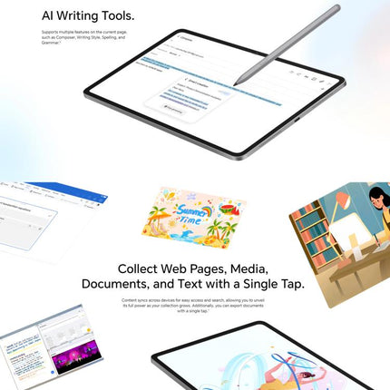 Honor Pad 10 WiFi Tablet PC, 12.1 inch 12GB+512GB MagicOS 9.0 Qualcomm Snapdragon 7 Gen3 Octa Core