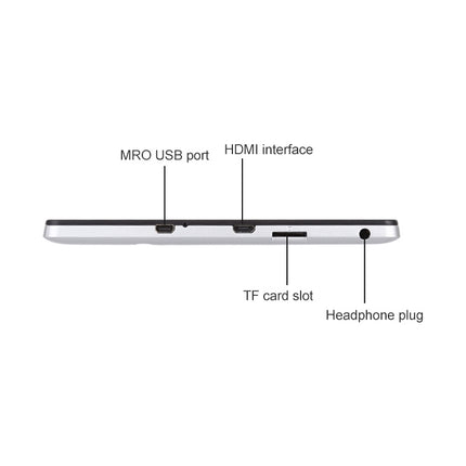 Windows 10, Intel Atom Z8300 Quad Core, unterstützt TF-Karte &amp; HDMI &amp; Bluetooth &amp; WiFi, 4 GB + 64 GB/Z8300 2.5D