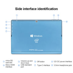 Windows 10 System, Intel Gemini Lake N4120 Quad Core up to 2.6GHz, with Keyboard & Stylus Pen, Support Dual Band WiFi & Bluetooth & TF Card & HDMI, US Plug, PiPO W10 with Keyboard & Stylus Pen