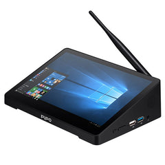 Windows 11 Intel Celeron J4125 Quad Core up to 2.7GHz, Support WiFi & BT & TF Card & HDMI & RJ45, US Plug, H10PRO 8GB+128GB