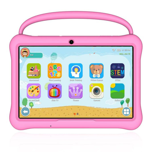 Pritom M10 Kids Tablet PC, 2GB+64GB, 10.1 inch Android 13 Unisoc SC7731E Quad Core CPU, Global Version with Google Play, US Plug