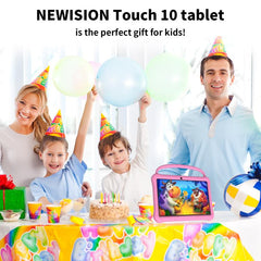 Pritom M10 Kids Tablet PC, 2GB+64GB, 10.1 inch Android 13 Unisoc SC7731E Quad Core CPU, Global Version with Google Play, US Plug