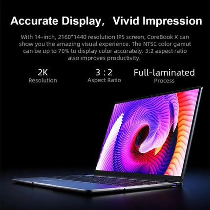 Windows 10 Home, Intel Core i5-8259U de cuatro núcleos de 2,3 GHz a 3,8 GHz, compatible con WiFi de doble banda, Bluetooth y extensión de tarjeta TF (gris oscuro), i5-8259U de 8 GB + 512 GB