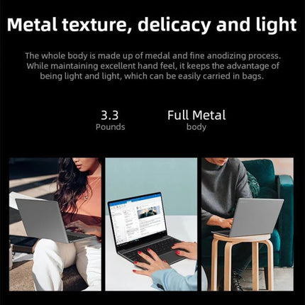 Windows 10 Home, Intel Core i5-8259U de cuatro núcleos de 2,3 GHz a 3,8 GHz, compatible con WiFi de doble banda, Bluetooth y extensión de tarjeta TF (gris oscuro), i5-8259U de 8 GB + 512 GB