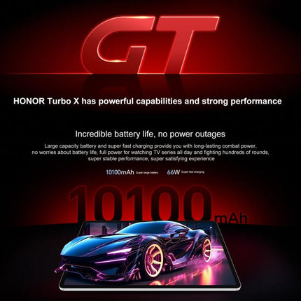 Honor Pad GT WiFi Tablet PC, 11.5 inch 8GB+128GB MagicOS 9.0 Dimensity 8350 Ultra Octa Core, 8GB+128GB