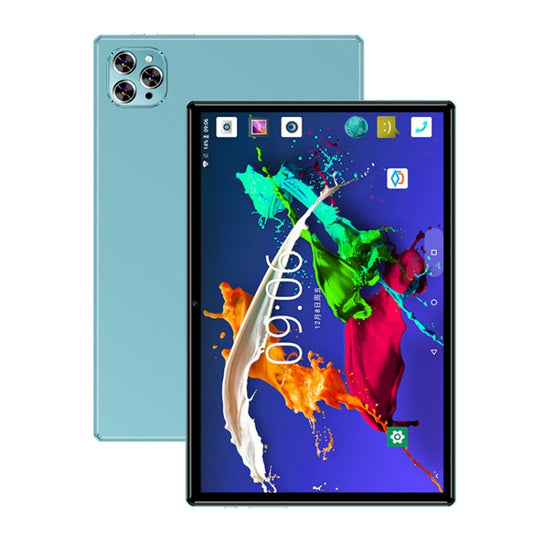 Y22 10.1 inch Smart Learning Tablet PC Combo Set, 4GB+32GB, Android 10 MTK6755 Octa Core, 4G Network, with Leather Case + Keyboard, US Plug (Light Green), 4GB+32GB Combo Set