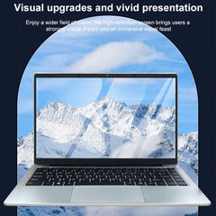 S07 14 inch Ultrathin Laptop, 12GB+512GB, Windows 11 Intel Celeron J4025 Dual Core, US Plug (Silver), J4025 12GB+512GB