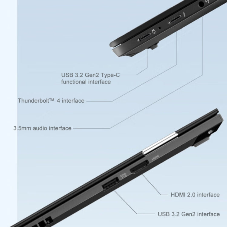 Lenovo ThinkPad T14p Engineer Laptop, 14 inch 32GB+1TB Windows 11 Home, Intel Core i5-13500H 12-Core, US Plug, i5-13500H 32GB+1TB