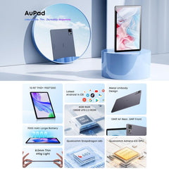 CHUWI AUPad 10.95 inch Tablet PC, 8GB+128GB, Android 14, Qualcomm Snapdragon 685 Octa Core,EU Plug