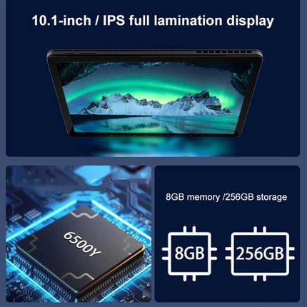 Jumper EZpad V10 Plus Tablet PC, 8GB+128GB, 10.1 inch Windows 11 OS Intel Pentium Gold 6500Y Dual Core, US Plug, 8GB+128GB