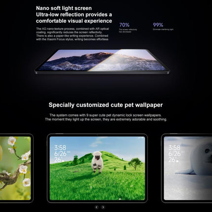 Xiaomi Pad 7S Pro 12.5 inch, 8GB+256GB, HyperOS 2, XRING O1 3nm Deca Core CPU