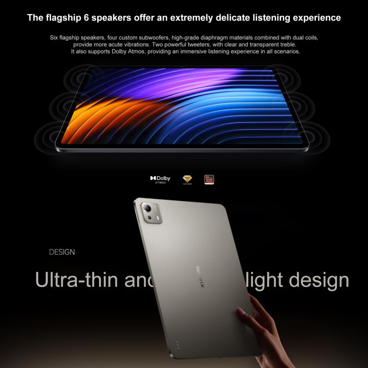 Xiaomi Pad 7S Pro 12.5 inch Soft Light Screen, 16GB+1TB, HyperOS 2, XRING O1 3nm Deca Core CPU, 16GB+1TB Soft Light
