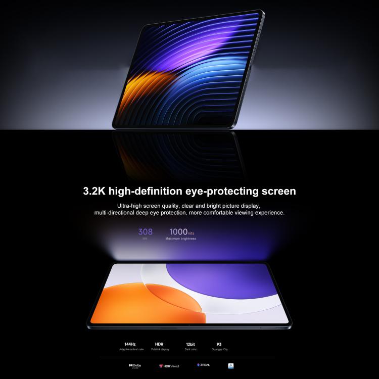 Xiaomi Pad 7S Pro 12.5 inch Soft Light Screen, 16GB+512GB, HyperOS 2, XRING O1 3nm Deca Core CPU, 16GB+512GB Soft Light