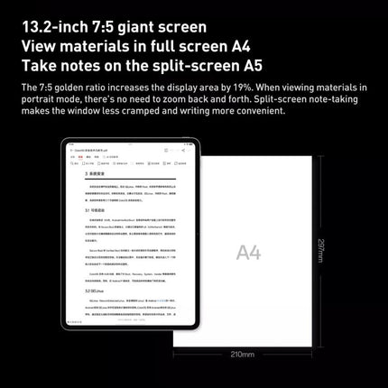 OnePlus Pad 2 Pro 13.2 inch WiFi Tablet PC, 16GB+512GB ColorOS 15.0 Qualcomm Snapdragon 8 Ultra Octa Core CPU, 16GB+512GB
