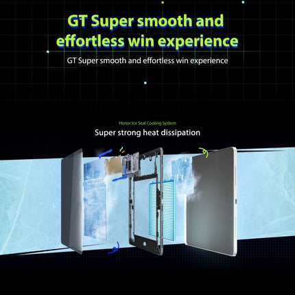 Honor Pad GT2 Pro WiFi Tablet PC, 12.5 inch 12GB+256GB MagicOS 9.0.1 Qualcomm Snapdragon 8 Gen3 Octa Core