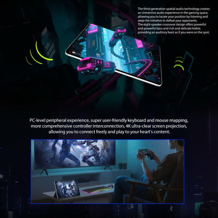 Honor Pad GT2 Pro WiFi Tablet PC, 12.5 inch 16GB+512GB MagicOS 9.0.1 Qualcomm Snapdragon 8 Gen3 Octa Core