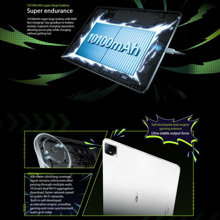 Honor Pad GT2 Pro WiFi Tablet PC, 12.5 inch 16GB+512GB MagicOS 9.0.1 Qualcomm Snapdragon 8 Gen3 Octa Core