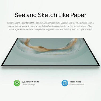 HUAWEI MatePad Pro 12.2 inch 2025 WiFi Soft Light Screen, 12GB+512GB, HarmonyOS 5.0 Hisilicon Kirin 9020A, Not Support Google Play, 12GB+512GB, Soft Light