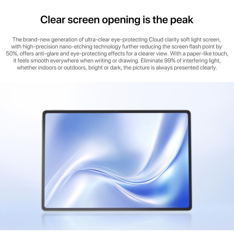HUAWEI MatePad Air 12 inch 2025 WiFi, 12GB+512GB, HarmonyOS 5.0 Hisilicon Kirin T92B, Not Support Google Play