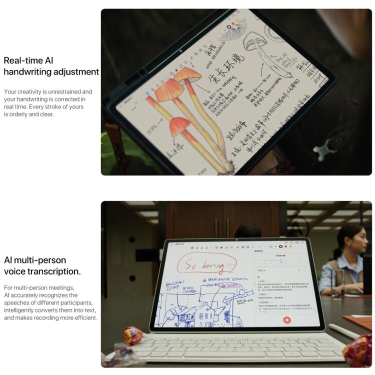 HUAWEI MatePad Air 12 inch 2025 WiFi, 12GB+512GB, HarmonyOS 5.0 Hisilicon Kirin T92B, Not Support Google Play
