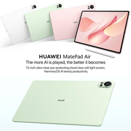 HUAWEI MatePad Air 12 inch 2025 WiFi Soft Light Edition, 12GB+512GB, HarmonyOS 5.0 Hisilicon Kirin T92B, Not Support Google Play, Soft Light Edition 12GB+512GB