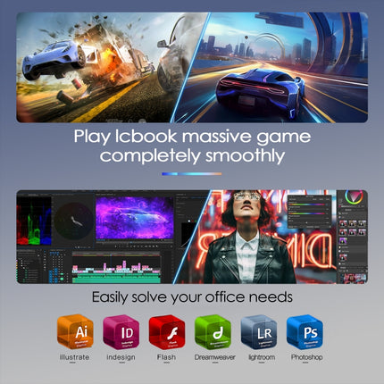 GXMO G156 15.6 inch Laptop, 16GB+512GB, Windows 11 AMD Ryzen 7 5825U Octa Core, Support Fingerprint Unlock, US Plug