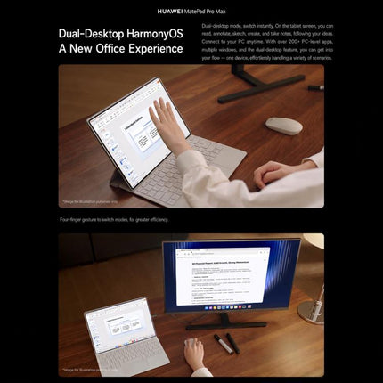 HUAWEI MatePad Pro Max 13.2 inch WiFi, 12GB+512GB, HarmonyOS 6.1 Hisilicon Kirin T93 Pro, Not Support Google Play, 12GB+512GB