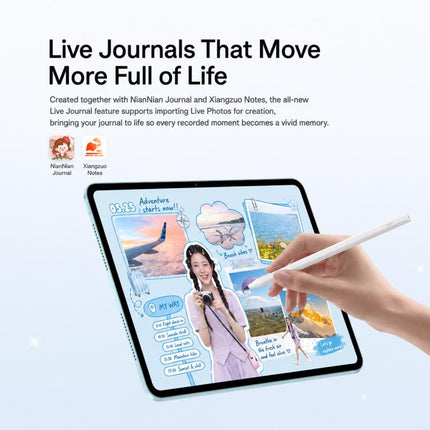 OPPO Pad 6 12.1 inch Soft Light Screen Tablet PC, 12GB+256GB, ColorOS 16 MediaTek Dimensity 9500s Octa Core, 12GB+256GB Soft Light