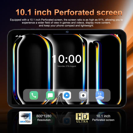 Tab 17 Pro 10.1 inch 4G LTE Tablet PC, 4GB+32GB, Android 10 MTK6755 Octa Core, US Plug, US Plug