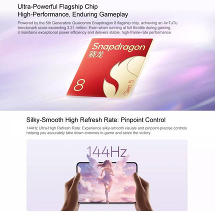 OPPO Pad Mini 8.8 inch Tablet PC, 12GB+256GB, ColorOS 16.0 Snapdragon 8 Gen5 Octa Core, 12GB+256GB