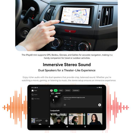 ALLDOCUBE iPlay 60 mini 4G LTE Tablet PC, 4GB+128GB, 8.68 inch Android 14 Unisoc T606 Octa Core Support Dual SIM