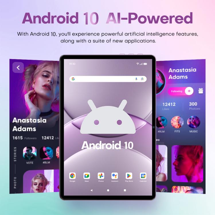 Pad 9 Ultra 10.1 inch 3G Phone Call Tablet PC, 2GB+32GB, Android 10 MTK6737 Quad Core, AU Plug