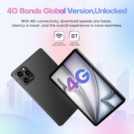 Pad 8 Pro 10.1 inch 4G LTE Tablet PC Combo Set, 4GB+32GB, Android 10 MT6755 Octa Core, with Keyboard / Mouse / Leather Case, US Plug