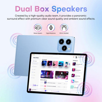 Pad 8 Pro 10.1 inch 4G LTE Tablet PC Combo Set, 4GB+32GB, Android 10 MT6755 Octa Core, with Keyboard / Mouse / Leather Case, UK Plug