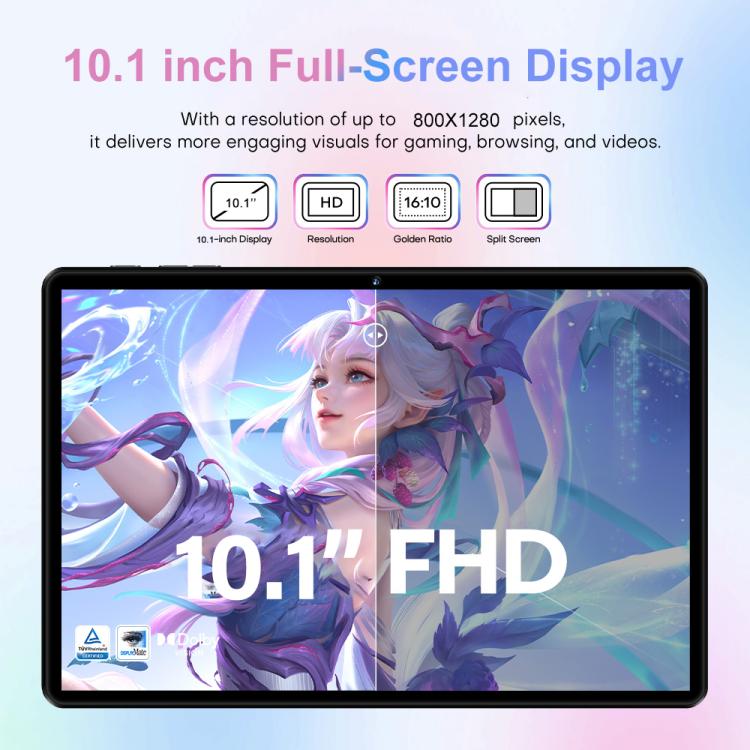 Pad 8 Pro 10.1 inch 4G LTE Tablet PC Combo Set, 4GB+32GB, Android 10 MT6755 Octa Core, with Keyboard / Mouse / Leather Case, AU Plug