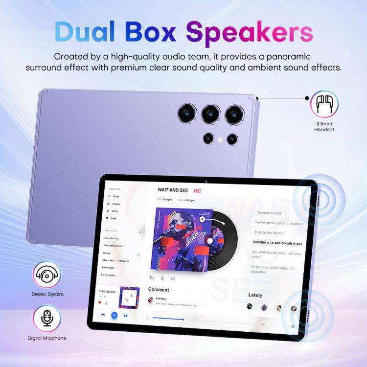 Pad 9 Pro 10.1 inch 4G LTE Tablet PC Combo Set, 4GB+32GB, Android 10 MT6755 Octa Core, with Keyboard / Mouse / Leather Case, US Plug