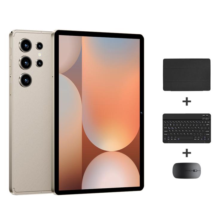Pad 9 Pro 10.1 inch 4G LTE Tablet PC Combo Set, 4GB+32GB, Android 10 MT6755 Octa Core, with Keyboard / Mouse / Leather Case, EU Plug