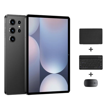 Pad 9 Pro 10.1 inch 4G LTE Tablet PC Combo Set, 4GB+32GB, Android 10 MT6755 Octa Core, with Keyboard / Mouse / Leather Case, UK Plug, UK Plug