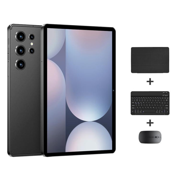 Pad 9 Pro 10.1 inch 4G LTE Tablet PC Combo Set, 4GB+32GB, Android 10 MT6755 Octa Core, with Keyboard / Mouse / Leather Case, UK Plug, UK Plug