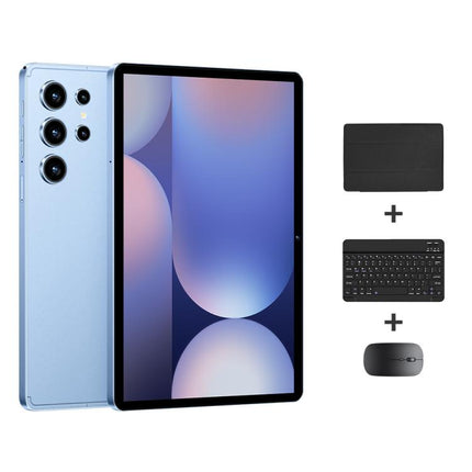 Pad 9 Pro 10.1 inch 4G LTE Tablet PC Combo Set, 4GB+32GB, Android 10 MT6755 Octa Core, with Keyboard / Mouse / Leather Case, UK Plug, UK Plug