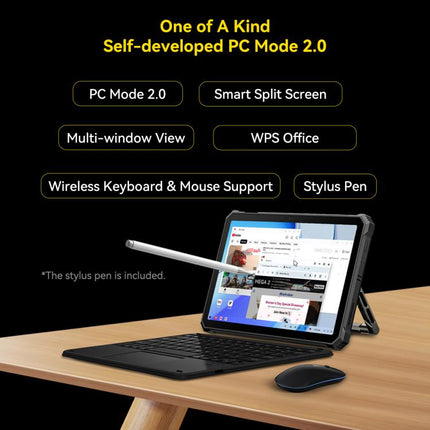 Blackview Active 12 Pro 5G Rugged Tablet, 12GB+256GB, 11 inch Android 15 Dimensity 7300 Octa Core, Global Version with Google Play, 16GB+1TB