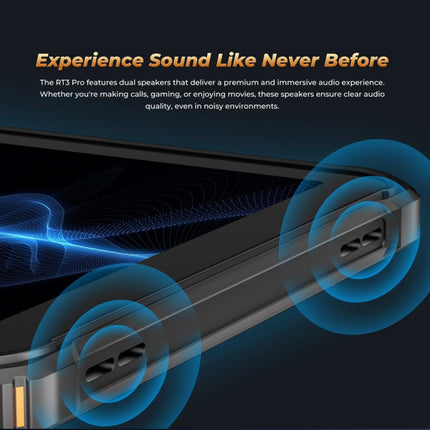 Tableta resistente OUKITEL RT3 Pro con red 4G IP68/IP69K, 4 GB + 128 GB, 8,0 pulgadas, Android 14, MediaTek G81 Octa-Core, compatible con SIM dual, enchufe de la UE, RT3 Pro 4 GB + 128 GB