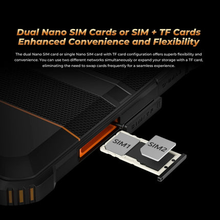 Tableta resistente OUKITEL RT3 Pro con red 4G IP68/IP69K, 4 GB + 128 GB, 8,0 pulgadas, Android 14, MediaTek G81 Octa-Core, compatible con SIM dual, enchufe de la UE, RT3 Pro 4 GB + 128 GB